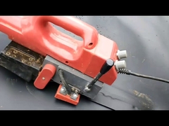 Συσκευή σιδερένιας από πολυαιθυλένιο υψηλής πυκνότητας Μηχανήματα θερμοσύνθεσης γεωμεμβράνης