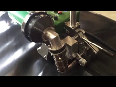 SWT-NS700 Hdpe Geomembrane Welder που εργάζεται στο εργοτάξιο