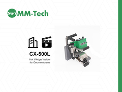 0.8-3mm Μηχανή Συγκόλλησης Γεωμεμβράνης CX500L για Χώρους Υγειονομικής Ταφής