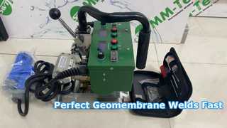 SWT NSGM1 Automatic Geomembrane Welder for Pond Construction