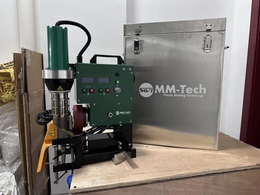 Συγκολλητής μουσαμά θερμού αέρα 3600W SWT-PAU, επιτραπέζιου τύπου, συγκολλητής πανό PVC, συγκολλητής γωνιών