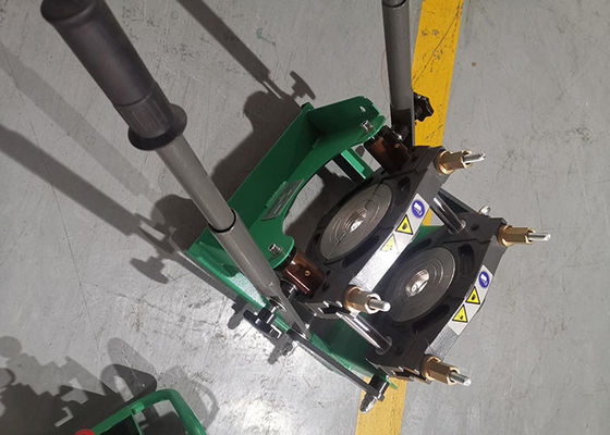 230V 50mm160mm πλαστική κοινή μηχανή σωλήνων, Hdpe μηχανή συγκόλλησης άκρης