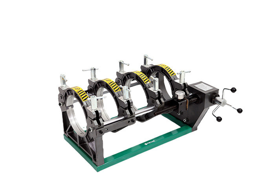 Ενώνοντας Hdpe 63200mm τη μηχανή συγκόλλησης τήξης άκρης σωλήνων χαμηλού θορύβου