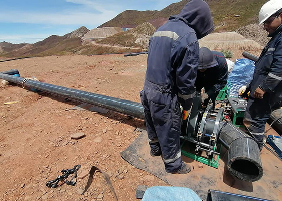 Hdpe σωλήνων 200mm μηχανή τήξης άκρης με τον έμπορο ξυλείας στοιχείων