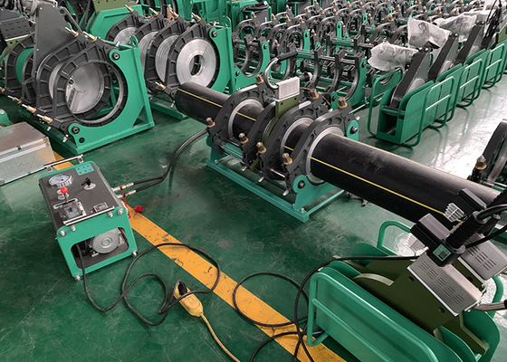Hdpe σωλήνων 355mm μηχανή συγκόλλησης τήξης άκρης 6.25kw