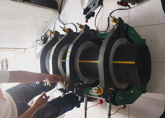 3 ίντσα - Hdpe τήξης άκρης 14 ίντσας υδραυλική μηχανή συγκόλλησης 50hz