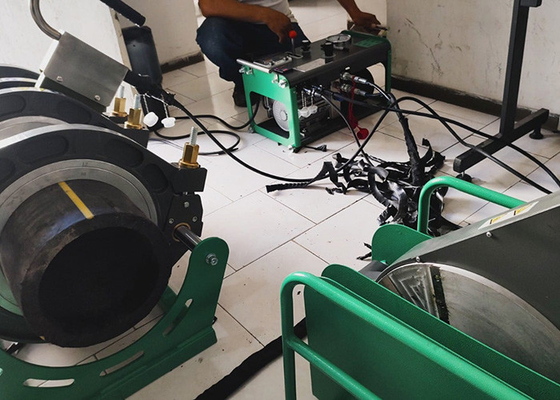 6 Hdpe ίντσας υδραυλική μηχανή τήξης οξυγονοκολλητών άκρης σωλήνων 6,25 KW