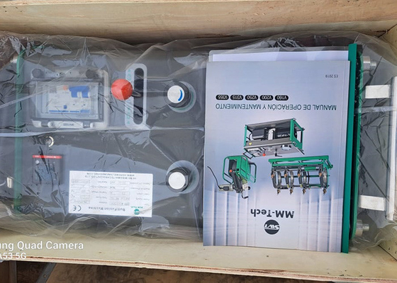 Hdpe PP υδραυλική μηχανή συγκόλλησης τήξης άκρης σωλήνων 5,25 KW