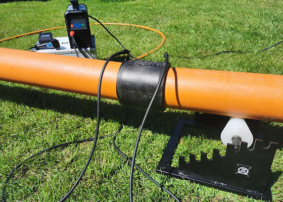 HDPE 20315mm ηλεκτρο μηχανή συγκόλλησης τήξης εύκολη να λειτουργήσει