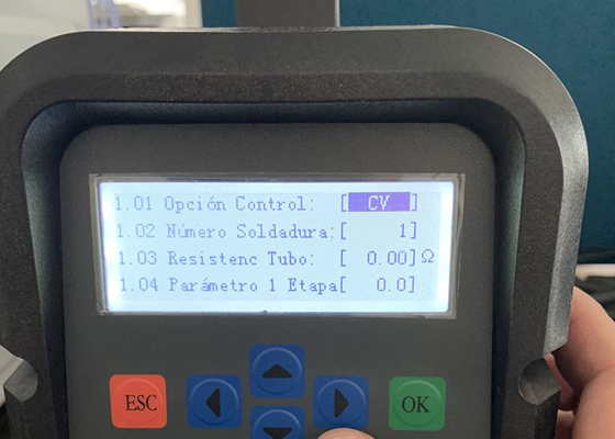 AC220V η ηλεκτρική μηχανή συγκόλλησης τήξης για τις συναρμολογήσεις pe ταξινομεί 20200mm