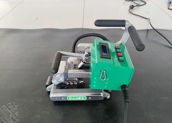 0.8-3.0mm HDPE μηχανή συγκόλλησης γεωμεμβράνης CX500S διττής χρήσης συγκόλλησης πλήρους ισχύος