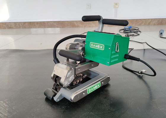 0.8-3.0mm HDPE μηχανή συγκόλλησης γεωμεμβράνης CX500S διττής χρήσης συγκόλλησης πλήρους ισχύος