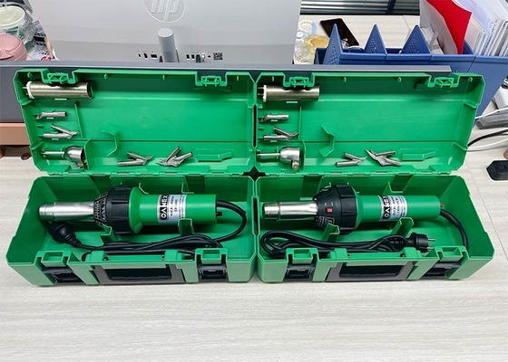 PE / PP / PVC / ABS / PVDF CX1600S Ζυστήρας θερμού αέρα με χαμηλό θόρυβο και διάφορες επιλογές ακροφύλλων