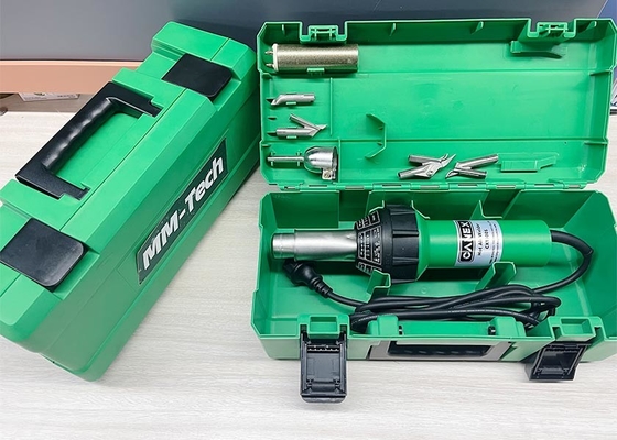 PE / PP / PVC / ABS / PVDF CX1600S Ζυστήρας θερμού αέρα με χαμηλό θόρυβο και διάφορες επιλογές ακροφύλλων