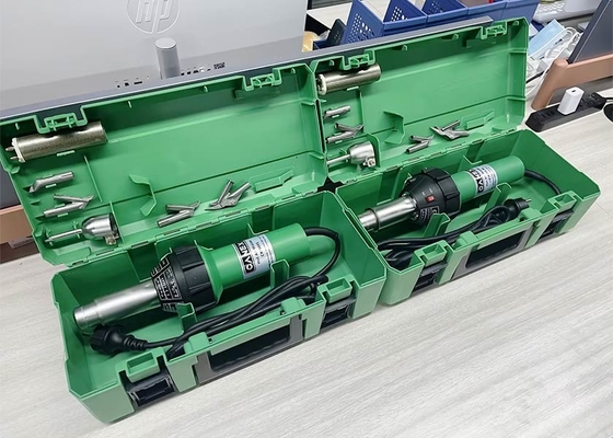 PE / PP / PVC / ABS / PVDF CX1600S Ζυστήρας θερμού αέρα με χαμηλό θόρυβο και διάφορες επιλογές ακροφύλλων