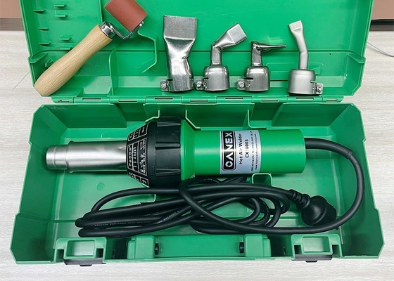 PE / PP / PVC / ABS / PVDF CX1600S Ζυστήρας θερμού αέρα με χαμηλό θόρυβο και διάφορες επιλογές ακροφύλλων