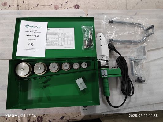 RJQ-63 Φορητή μηχανή συγκόλλησης PPR 800W για σωλήνες 20-63mm