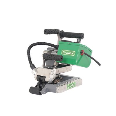 Μηχανή συγκόλλησης γεωμεμβράνης CX500L Τροφοδοσία μεμβράνης και στις δύο πλευρές της ίδιας όψης