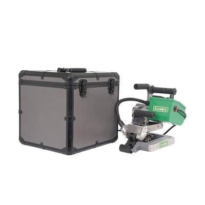 Μηχανή συγκόλλησης γεωμεμβράνης CX500L Τροφοδοσία μεμβράνης και στις δύο πλευρές της ίδιας όψης