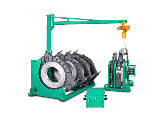 HDPE 630mm 1200mm μηχανή συγκόλλησης τήξης άκρης σωλήνων