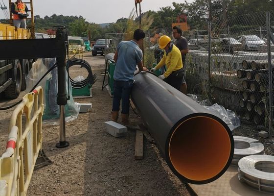 Hdpe PE PP μηχανή συγκόλλησης άκρης, Hdpe οξυγονοκολλητής 200mm450mm σωλήνων