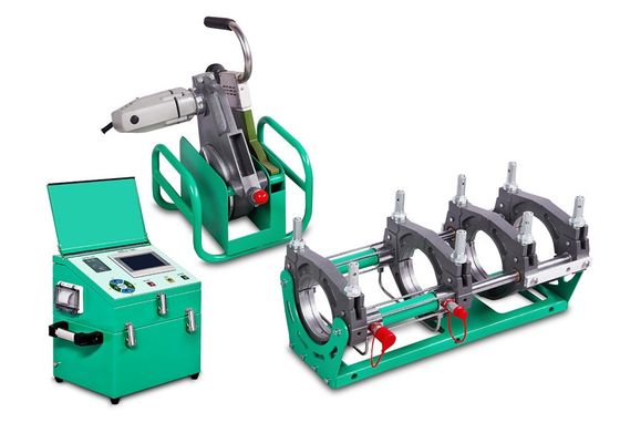 Πλαστική HDPE συγκόλλησης μηχανή συγκόλλησης τήξης άκρης σωλήνων 90mm250mm