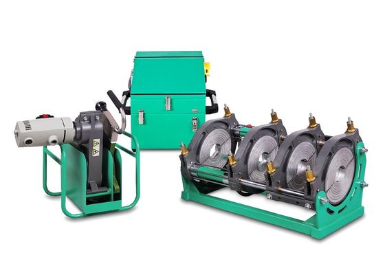 230V HDPE μηχανή συγκόλλησης τήξης άκρης σωλήνων 90mm315mm αυτόματο πρότυπο