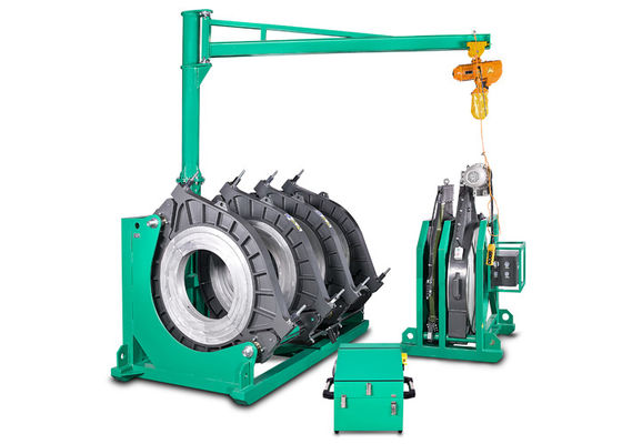 Hdpe 630mm1200mm οξυγονοκολλητής σωλήνων, εξοπλισμός συγκόλλησης τήξης άκρης 50HZ 60HZ