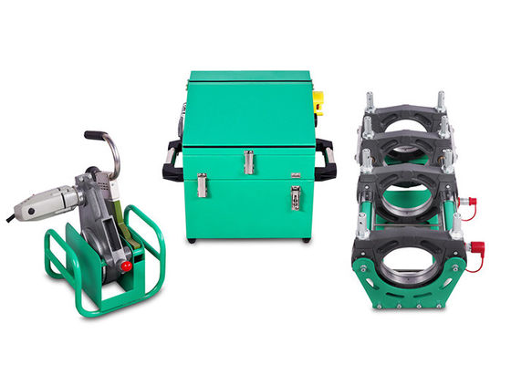 Hdpe 63mm200mm αυτόματη μηχανή συγκόλλησης άκρης, Hdpe οξυγονοκολλητής τήξης