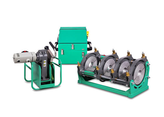 μηχανή συγκόλλησης τήξης 90mm 355mm για Hdpe το σωλήνα