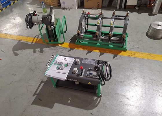 2 υδραυλική μηχανή συγκόλλησης τήξης» 8» για Hdpe το CE σωλήνων πιστοποιημένο