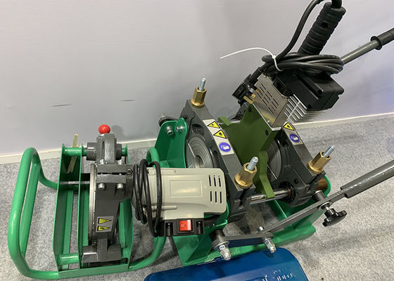 230V 50mm160mm πλαστική κοινή μηχανή σωλήνων, Hdpe μηχανή συγκόλλησης άκρης