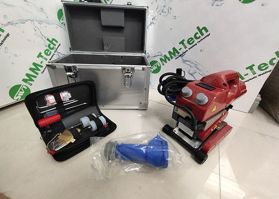0.2-1.5mm PP PVC PE Membrane Pond Liner Welding Machine με ψηφιακή οθόνη