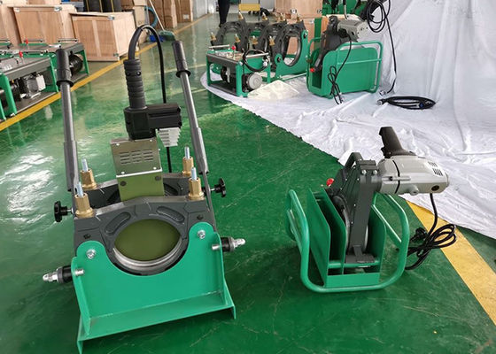 Hdpe CE 50160mm μηχανή συγκόλλησης τήξης άκρης