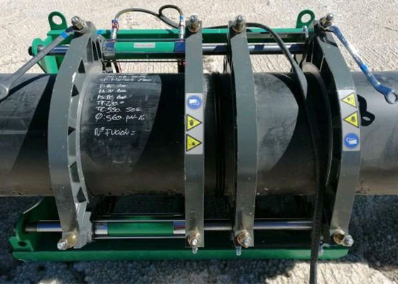 Hdpe σωληνώσεων 50hz 60hz μηχανή συγκόλλησης τήξης άκρης αυτόματη