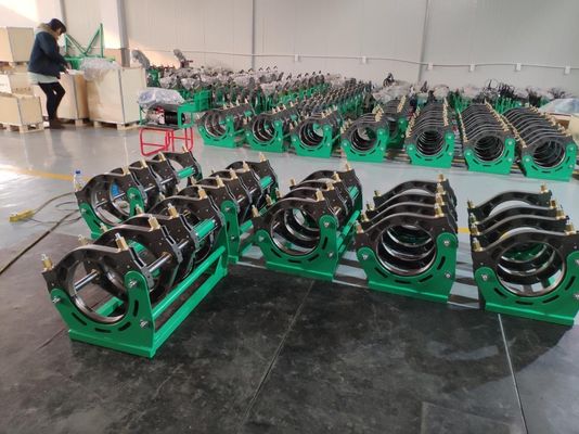 Hdpe αργιλίου 40110mm χειρωνακτική μηχανή συγκόλλησης τήξης άκρης σωλήνων