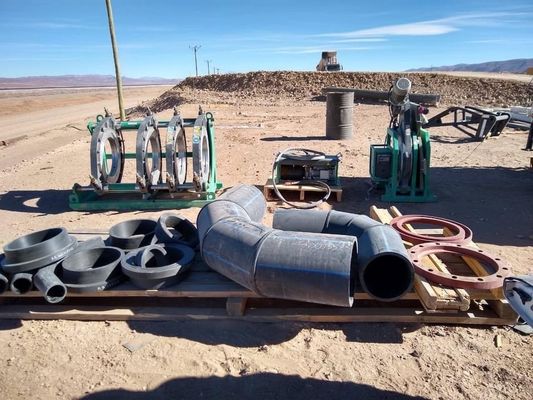 Hdpe σωλήνων παροχής νερού 355mm καυτή κοινή μηχανή συγκόλλησης άκρης