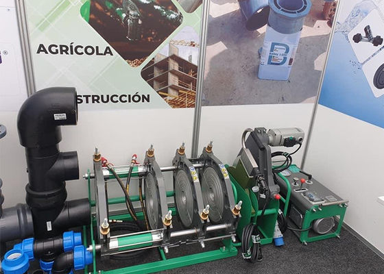 Hdpe pe PP πλαστικοί σωλήνες 40mm χειρωνακτική μηχανή συγκόλλησης τήξης άκρης