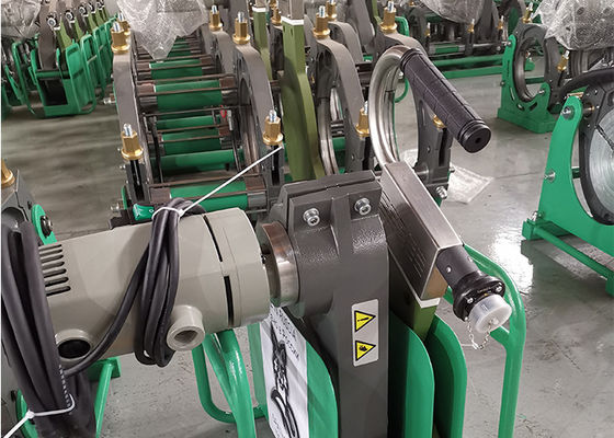 Hdpe πολυαιθυλενίου χειρωνακτική μηχανή συγκόλλησης τήξης άκρης σωλήνων αερίου τοποθετήσεων σωληνώσεων