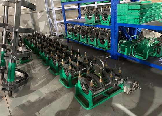Hdpe αργιλίου 40110mm χειρωνακτική μηχανή συγκόλλησης τήξης άκρης σωλήνων
