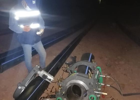 Hdpe υψηλού Astm τυποποιημένος 200mm οξυγονοκολλητής τήξης