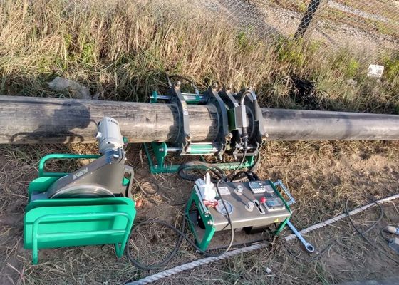 Επικυρωμένη CE Hdpe τήξης μηχανή συγκόλλησης σωλήνων