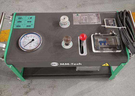 Hdpe πολυ μηχανή συγκόλλησης τήξης άκρης σωλήνων χειρωνακτική