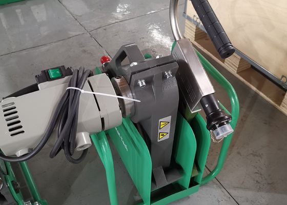 Hdpe πολυ μηχανή συγκόλλησης τήξης άκρης σωλήνων χειρωνακτική
