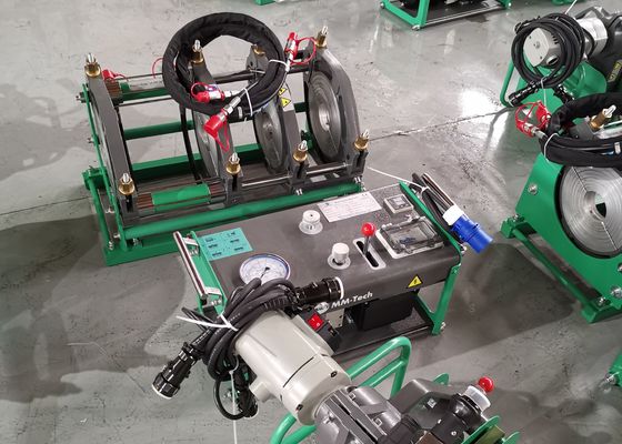 μηχανή συγκόλλησης τήξης άκρης 200mm για Hdpe το σωλήνα