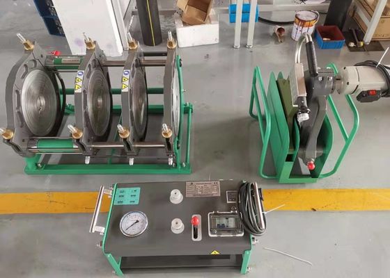 μηχανή συγκόλλησης τήξης άκρης 200mm για Hdpe το σωλήνα