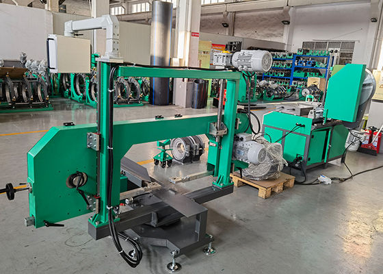 Hdpe μηχανών τοποθετήσεων σωληνώσεων τήξης σελών τομέων εργαστηρίων επεξεργασία