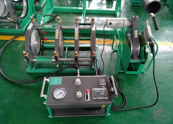 σωλήνας 90315Mm που ενώνει Hdpe την πιστοποίηση CE μηχανών συγκόλλησης τήξης άκρης