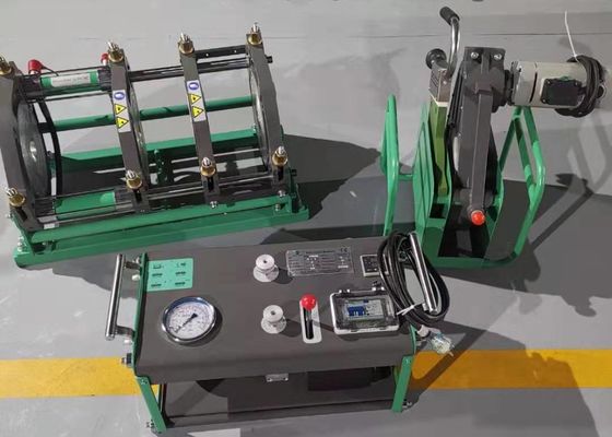230v ημι αυτόματη Hdpe μηχανή συγκόλλησης τήξης άκρης σωλήνων ISO