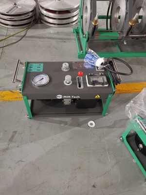 Hdpe μεταλλείας μηχανή συγκόλλησης τήξης άκρης σωλήνων 90315mm που ενώνει